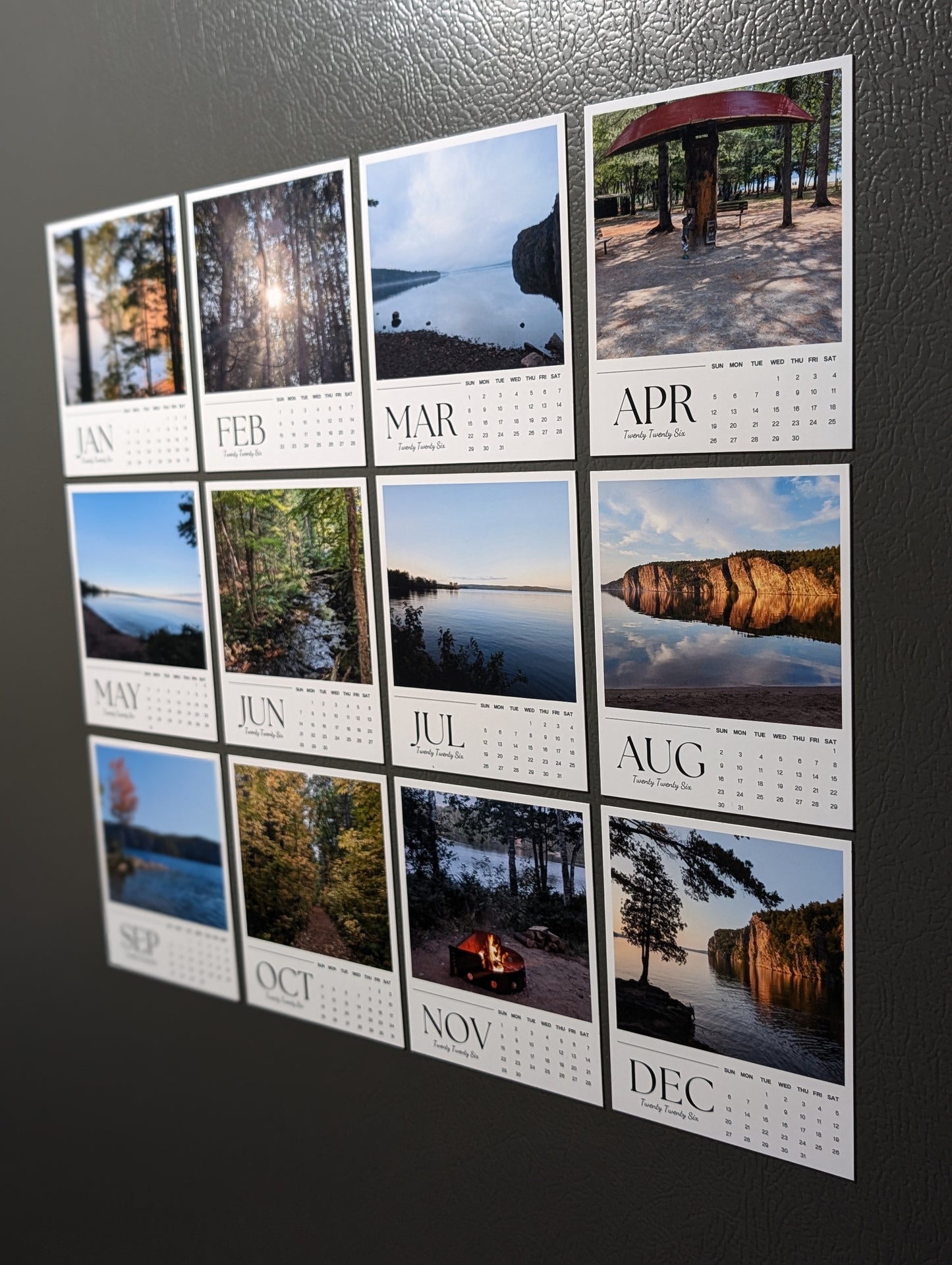 Moments to Remember Calendar Magnets