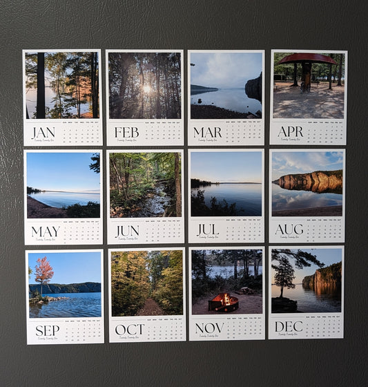 Moments to Remember Calendar Magnets