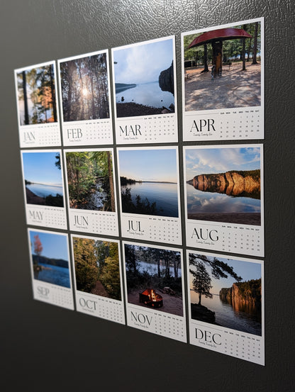 Moments to Remember Calendar Magnets